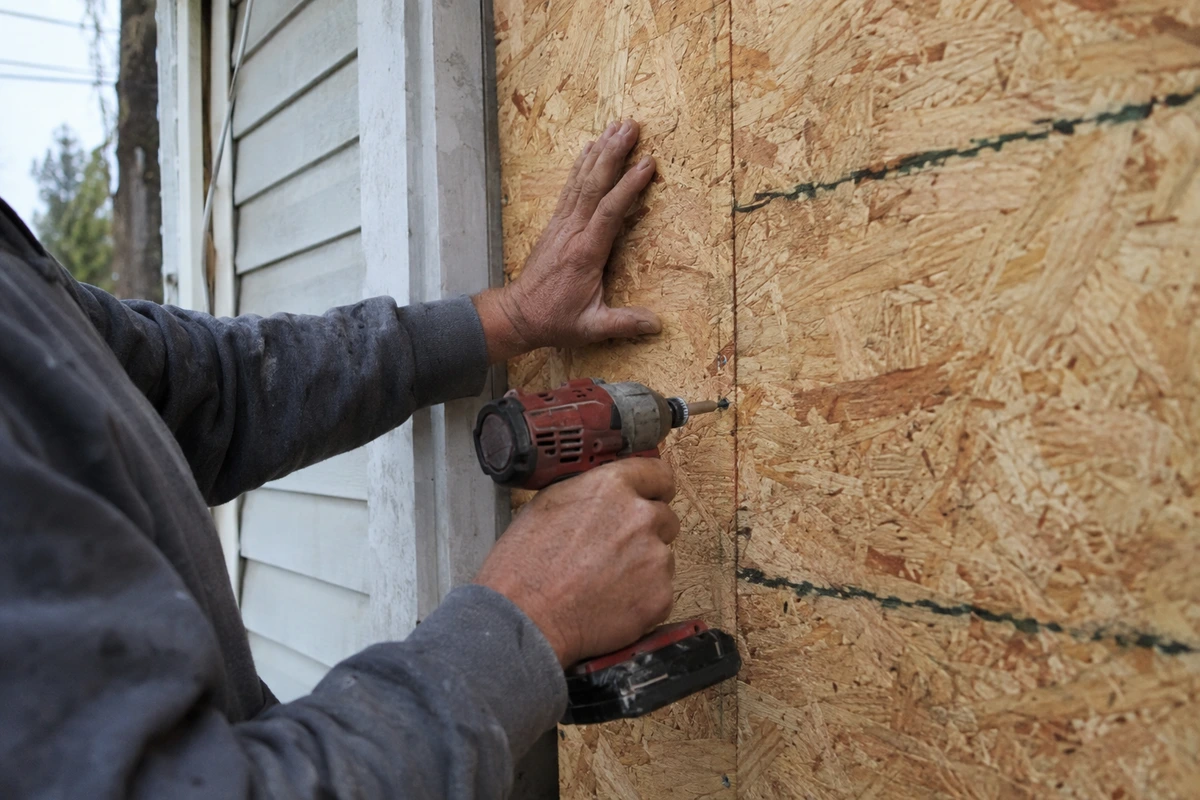 Emergency board up contractor